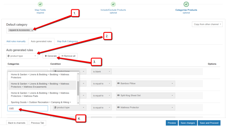 Como configurar a taxonomia do Google em minhas categorias e produtos? - BW  Commerce