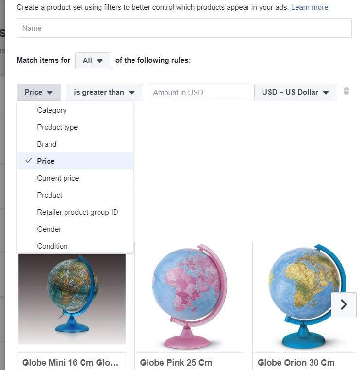 facebook_filtros_de_productos