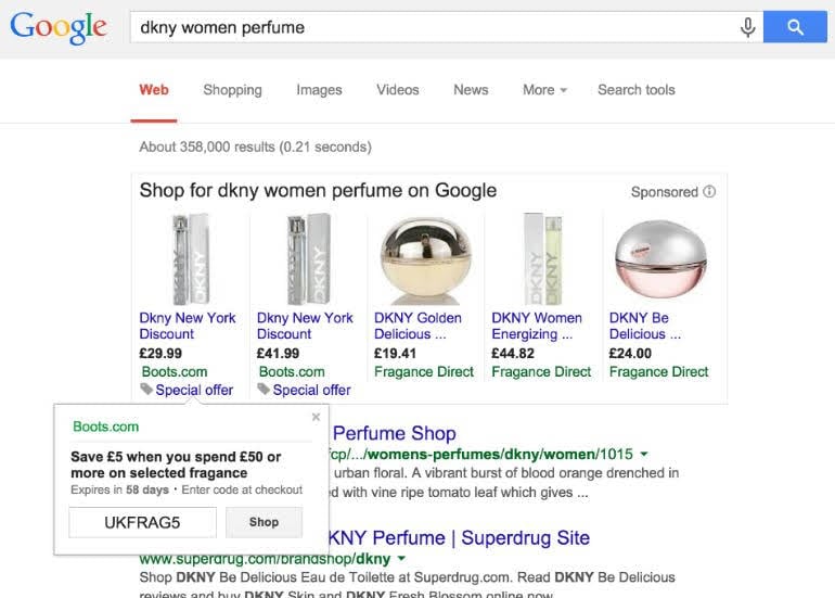 promociones_de_google_merchant_ads_on_google_serp