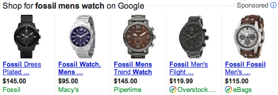 anuncio-de-listado-de-productos-fossil-watch