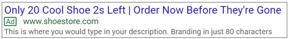 feed_based_text_ad_on_google_search_building_urgency